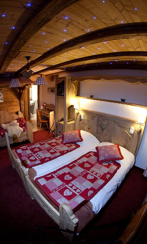 Chambre prestige Hôtel l'Equipe Morzine