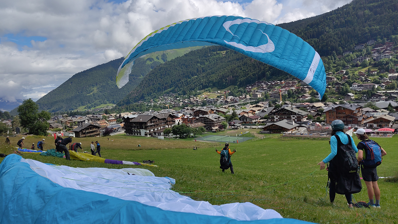 Parapente à Morzine avec Airéole