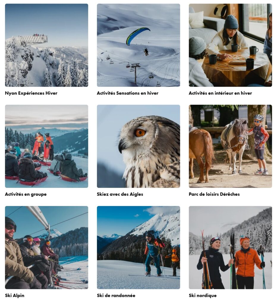 Activités Morzine hiver